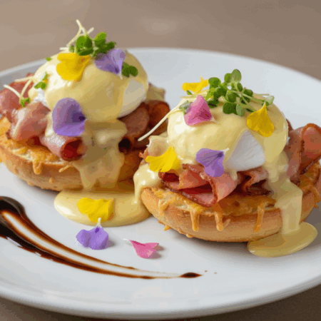 bacon egg benedict aroma