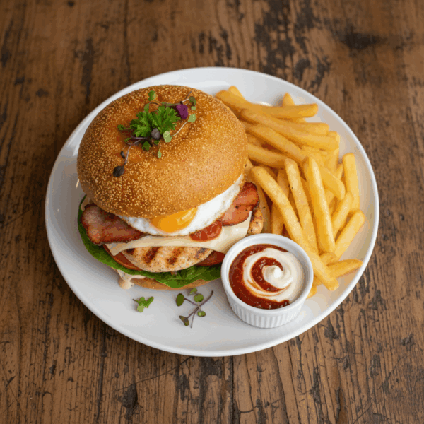 Gourmet Burger (Beef/ Chicken) - Image 4